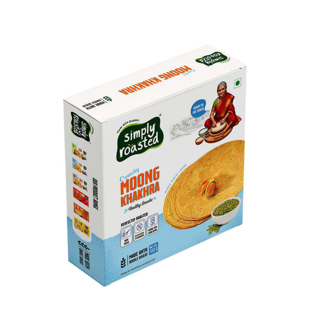 Crunchy Moong Khakhra