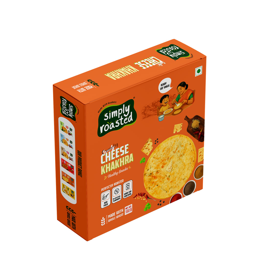 Crunchy Cheese Khakhra