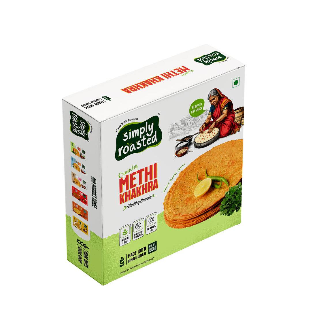 Crunchy Methi Khakhra